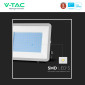 Immagine 10 - V-Tac Pro VT-44206 Faro LED 200W Faretto SMD IP65 Chip Samsung Colore Nero - SKU 10027 / 10028