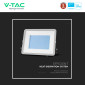 Immagine 11 - V-Tac Pro VT-44206 Faro LED 200W Faretto SMD IP65 Chip Samsung Colore Nero - SKU 10027 / 10028