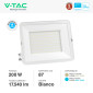Immagine 4 - V-Tac Pro VT-44206 Faro LED 200W Faretto SMD IP65 Chip Samsung Colore Bianco - SKU 10029 / 10030