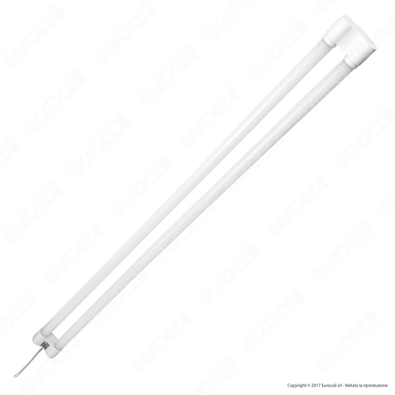 V-Tac VT-12077 Tubo LED Doppio Nano Plastic Plafoniera 36W Lampadina