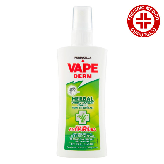 Spray Antizanzare Corpo Citronella Eucalipto Vape Derm Spray Antizanzare Corpo Citronella Eucalipto Vape Derm