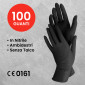 Immagine 10 - New Med Gloves Karbon Guanti Monouso Neri in Nitrile Senza Talco - Confezione da 100 pezzi
