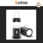 Immagine 7 - Uniross Lanterna Ricaricabile Torcia 200lm Ricaricabile con Pannello Solare IP44 con Funzione Power Bank - mod. ULSA05