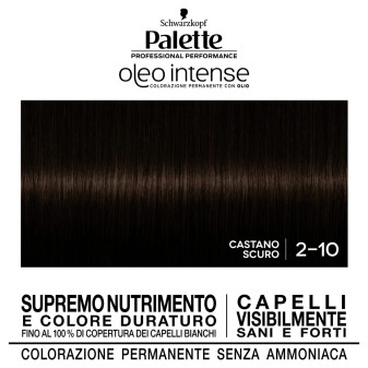 Palette Oleo Intense Tinta Permanente 2-10 Castano Scuro Schwarzkopf