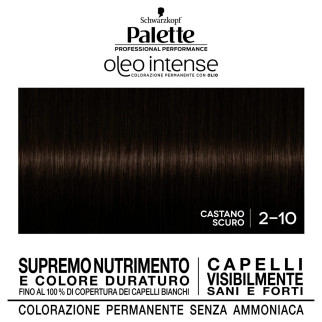 Palette Oleo Intense Tinta Permanente 2-10 Castano Scuro Schwarzkopf