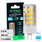 V-Tac PRO VT-234 Lampadina LED Bispina G4 Spotlight 3.2W Tubolare SMD Chip Samsung - SKU 21131 / 21132