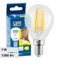 Life Lampadina LED E14 Filament 7W Minisfera P45 MiniGlobo in Vetro - mod. 39.920250C27 / 39.920250C30 / 39.920250N40