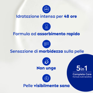 Crema Corpo Idratante Express ad Assorbimento Rapido 500ml NIVEA