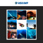 Immagine 5 - Velamp Snicker Torcia LED COB 1W pila 9V con Funzione Alta e Bassa Intensità Tascabile  - mod. IN217