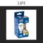 Immagine 9 - Life Lampadina LED E27 11W A60 Goccia Filament Vetro Trasparente - mod. 39.920354C27 / 39.920354C30 / 39.920354N40