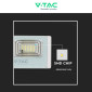 Immagine 10 - V-Tac VT-300W Faro LED 50W Faretto SMD IP65 Bianco con Pannello Solare Sensore Crepuscolare e Telecomando - SKU 10415 / 10416