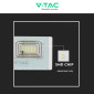 Immagine 11 - V-Tac VT-40W Faro LED Faretto 16W IP65 Bianco con Pannello Solare Sensore Crepuscolare e Telecomando - SKU 10406 / 10407