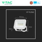 Immagine 9 - V-Tac Pro VT-44020 Faro LED 20W Faretto SMD IP65 Chip Samsung Colore Bianco - SKU 10017 / 10018 / 10019
