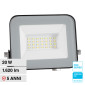V-Tac Pro VT-44020 Faro LED 20W Faretto SMD IP65 Chip Samsung Colore Nero - SKU 10014 / 10015 / 10016