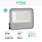 Immagine 4 - V-Tac VT-4456 Faro LED 50W Faretto SMD 185 lm/W IP65 Colore Nero - SKU 9892 / 9893