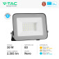 Immagine 5 - V-Tac Pro VT-44030 Faro LED 30W Faretto SMD IP65 Chip Samsung Colore Nero - SKU 10020 / 10021 / 10022