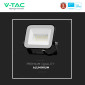 Immagine 14 - V-Tac Pro VT-44030 Faro LED 30W Faretto SMD IP65 Chip Samsung Colore Nero - SKU 10020 / 10021 / 10022