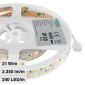 Immagine 1 - V-Tac VT-2835 Striscia LED Flessibile 105W SMD Changing Color 3in1 240 LED/metro 24V Doppio PCB - Bobina da 5 metri - SKU 10554