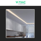 Immagine 4 - V-Tac VT-COB-560 Striscia LED COB Flessibile 90W Changing Color 3in1 560 LED/metro CRI≥90 24V - Bobina da 5m - SKU 10555