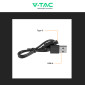 Immagine 15 - V-Tac VT-3527 Power Bank 10000mAh Portatile con Ricarica Rapida 2 Uscite USB-A e Ingresso Type-C - SKU 23035 / 23036 / 23037
