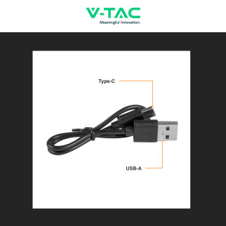 VT-3527 Power Bank 10000mAh Portatile Ricarica Rapida V-Tac
