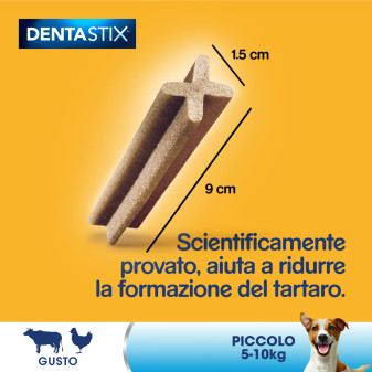 70 Stick per l'Igiene Orale del Cane Pedigree Dentastix Small