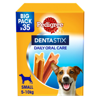 Pedigree Dentastix Small per l'igiene orale del cane - Confezione da 35 Stick