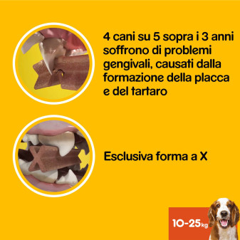 Dentastix Oral Care Medium Pedigree per l'igiene orale del cane 28 Stick