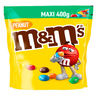 M&M's Peanut Confetti con Arachidi Ricoperti di Cioccolato - Busta da 400g