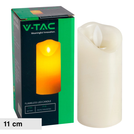 VT-7568 Lampada LED da Tavolo Effetto Candela 53x110mm V-Tac VT-7568 Lampada LED da Tavolo Effetto Candela 53x110mm V-Tac