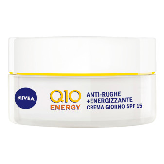 Nivea Q10 Energy Anti-Rughe Energizzante Crema Giorno SPF 15 con 3 Attivi...