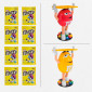Immagine 2 - M&M's Character Yellow da 104cm + Red da 92cm con 2Kg di M&M's Peanut alle Arachidi - 2 Espositori e 8 Confezioni da 250g