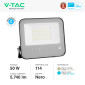 Immagine 4 - V-Tac Pro VT-4455 Faro LED 50W Faretto SMD IP65 Chip Samsung Colore Nero - SKU 8844 / 8845