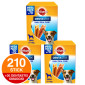 Immagine 1 - 210 Pedigree Dentastix Small per l'igiene orale del cane - 3 Confezioni da 70 Stick + 30 Dentastix Medium in OMAGGIO