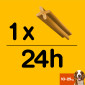 Immagine 4 - 112 Pedigree Dentastix Medium per l'igiene orale del cane - 4 Confezioni da 28 Stick