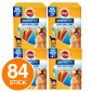 Immagine 1 - 84 Pedigree Dentastix Large per l'igiene orale del cane - 4 Confezioni da 21 Stick