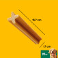 Immagine 7 - 84 Pedigree Dentastix Large per l'igiene orale del cane - 4 Confezioni da 21 Stick