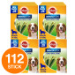 Immagine 1 - 112 Pedigree Dentastix Fresh Medium per l'igiene orale del cane - 4 Confezioni da 28 Stick