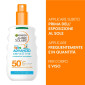 Immagine 2 - Garnier Ambre Solaire Kids Advanced Sensitive SPF 50+ Spray Ipoallergenico Protezione Molto Alta Bimbi - Flacone da 200ml