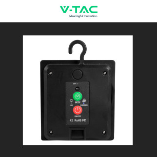 VT-2835 Striscia LED SMD con Pannello Solare e Telecomando 6W V-Tac
