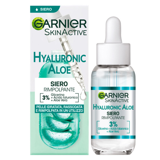 Siero Viso Rimpolpante Hyaluronic Aloe 30ml Garnier Siero Viso Rimpolpante Hyaluronic Aloe 30ml Garnier
