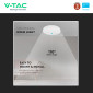 Immagine 11 - V-Tac VT-8033RD Plafoniera LED Rotonda 15W SMD Chip Samsung IP44 Colore Bianco - SKU 2113889 / 2155669 / 2113899