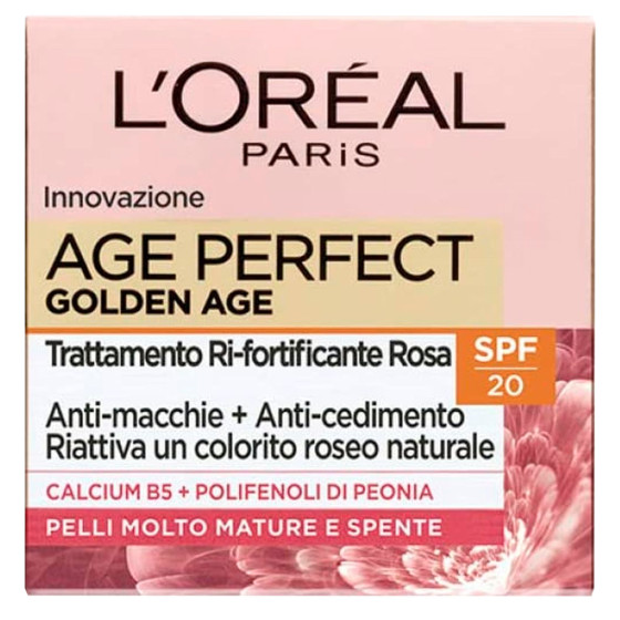 Crema Viso Ri-Fortificante L'Oréal Paris Golden Age Crema Viso Ri-Fortificante L'Oréal Paris Golden Age