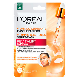 L'Oréal Paris Revitalift Clinical Maschera Siero Illuminante Tessuto