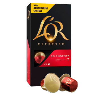 L'Or Caffè Espresso Splendente Capsule in Alluminio Intensità 7 Compatibili...