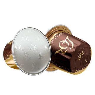 40 Capsule Caffè Espresso Forza in Alluminio con Int. 9 L'Or