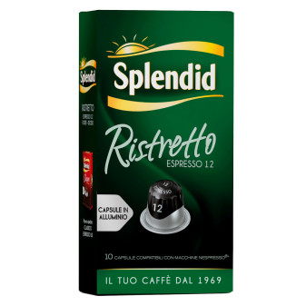 Splendid Caffè Espresso Ristretto Capsule in Alluminio Intensità 12...