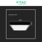 Immagine 7 - V-Tac VT-8618S Plafoniera LED Quadrata 18W SMD IP44 con Sensore di Movimento e Crepuscolare Colore Nero - SKU 7672 [TERMINATO]