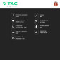 Immagine 3 - V-Tac VT-11016 Track Light da Binario con Portalampada per Lampadine GU10 Colore Nero - SKU 6784