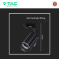 Immagine 5 - V-Tac VT-11016 Track Light da Binario con Portalampada per Lampadine GU10 Colore Nero - SKU 6784